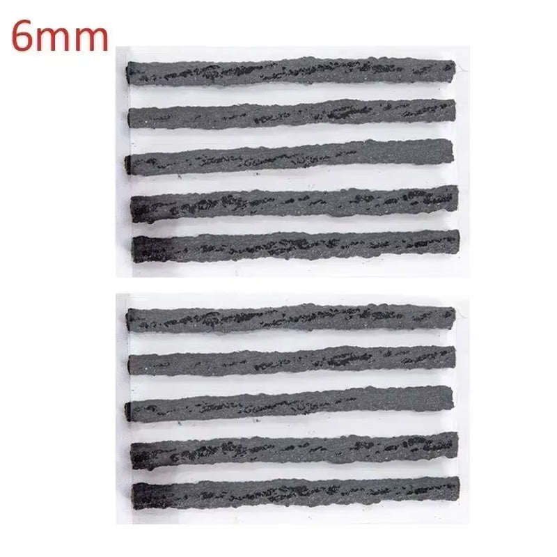 Motorcycle Car Tire Repair Tool Sets Tire Repair Kit Studding Tool Set Tubeless Tire Tyre Puncture Plug Garage Tool Rubber Strip
