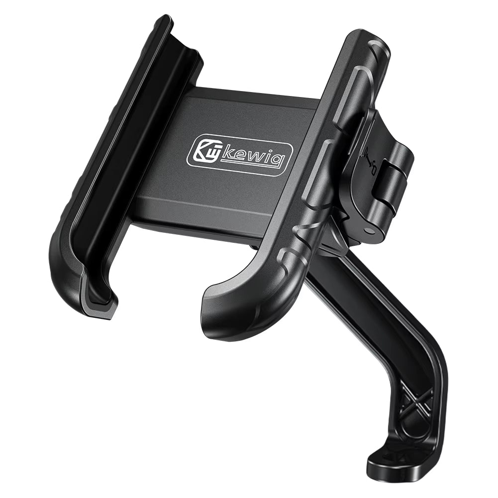 360 Rotation Motorcycle Quick Lock Phone Mount Bicycle Phone Holder for Iphone 17~12 Samsung Motor Bike Baby Carriage Scooter