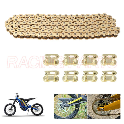 Dirt Bike 58T Sprocket 112L Chain Set Kits for Sur-Ron Sur Ron Light Bee S & Light Bee X Motocross Electric Motorcycle Universal