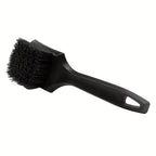 Motorcycle Tire Rim Brush Wheel Hub Cleaning Brushes Motorcycle Wheels Detailing Accessories Black White Tire Washing Tool