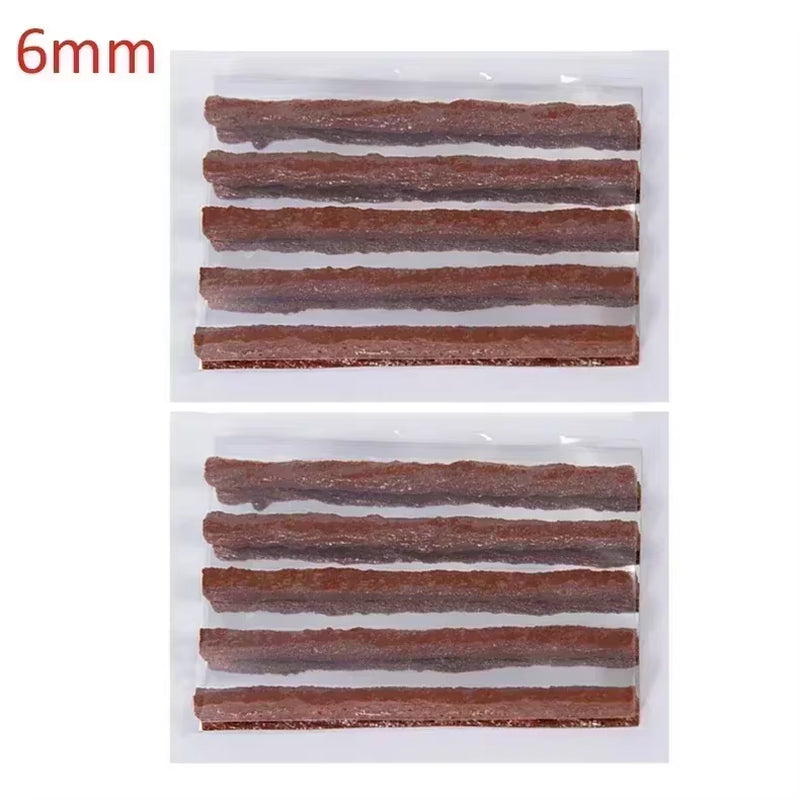 Motorcycle Car Tire Repair Tool Sets Tire Repair Kit Studding Tool Set Tubeless Tire Tyre Puncture Plug Garage Tool Rubber Strip