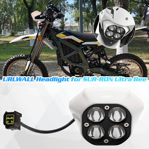 Adjustable Headlights for Off-Road Motorcycles Headlamp for Sur-Ron Ultra Bee